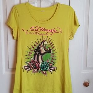 Ed hardy short sleeve top